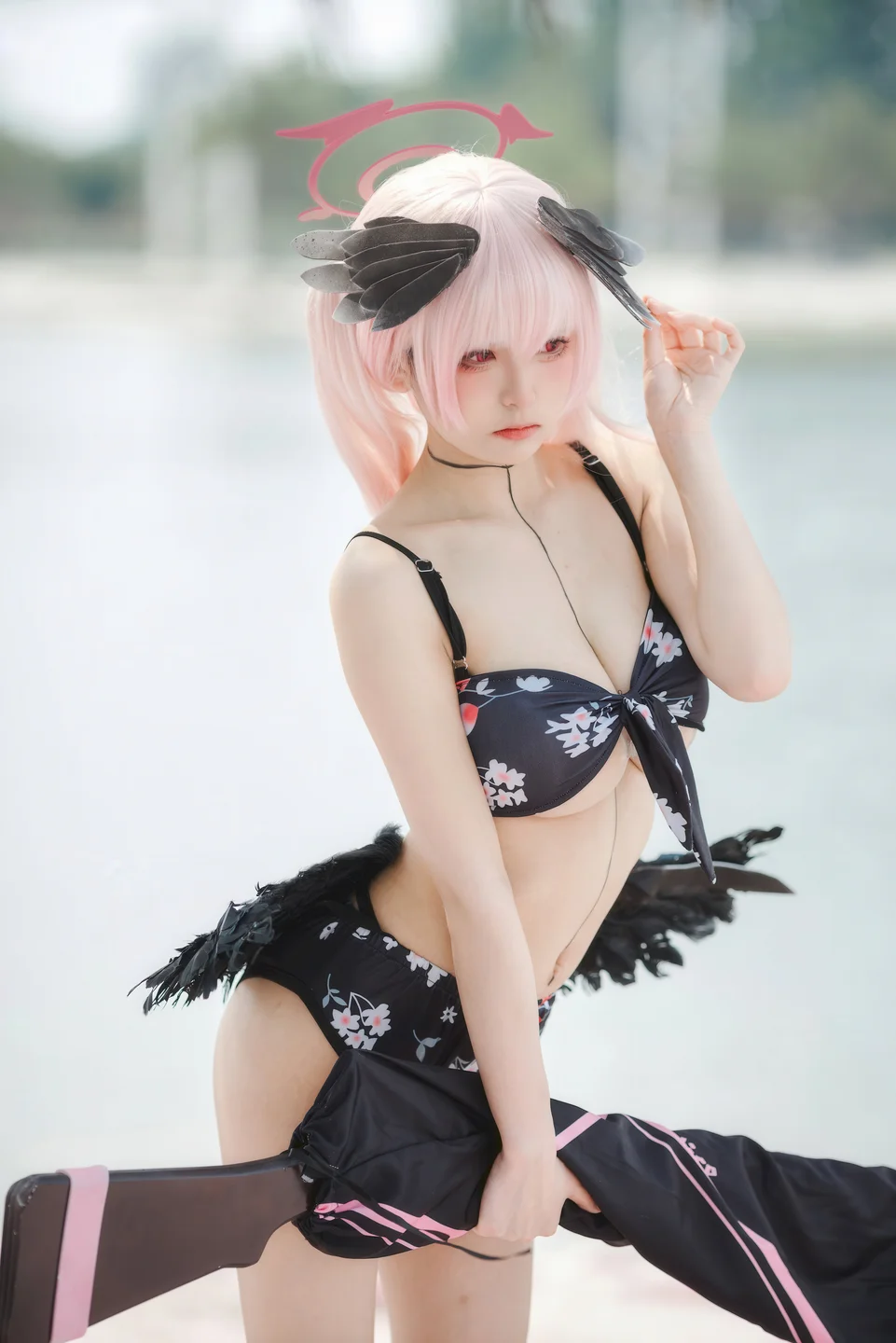 九柒喵 - No.043 碧蓝航线 小春泳装 [27P-134MB] tg@simisebaisi 【丝足阁】006.webp